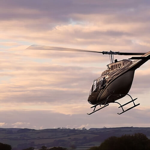 Private Silverstone Helicopter Sightseeing for up to Four Passengers